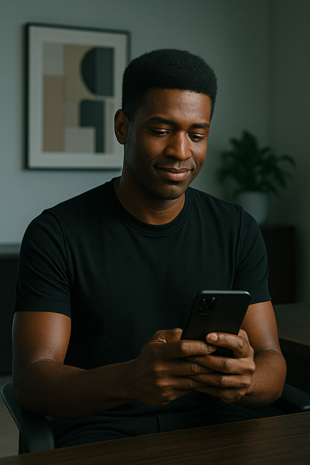 Votyl app in use on a smartphone